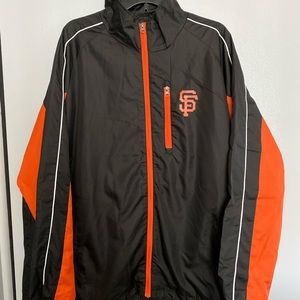 SF Giants Mens Windbreaker